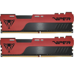 Оперативная память DDR4 32 Gb (3200 MHz) (Kit 16 Gb x 2) Patriot Viper Elite II Red (PVE2432G320C8K)