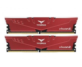 Оперативная память DDR4 32 Gb (3200 MHz) (Kit 16 Gb x 2) Team Vulcan Z Red (TLZRD432G3200HC16FDC01)