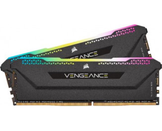 Оперативная память DDR4 32 Gb (3600 MHz) (Kit 16 Gb x 2) Corsair Vengeance RGB PRO SL (CMH32GX4M2D3600C18)
