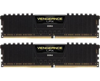 Оперативная память DDR4 64 Gb (3200 MHz) (Kit 32 Gb x 2) Corsair Vengeance LPX (CMK64GX4M2E3200C16)