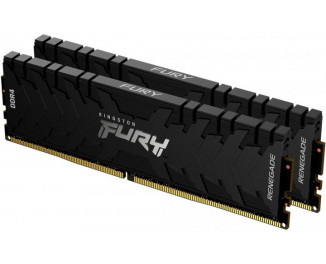 Оперативная память DDR4 64 Gb (3600 MHz) (Kit 32 Gb x 2) Kingston Fury Renegade Black (KF436C18RBK2/64)