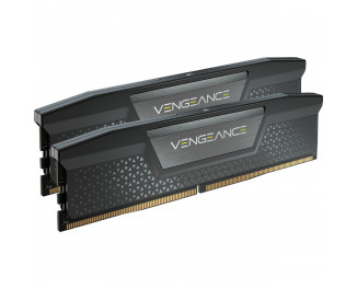 Оперативная память DDR5 32 Gb (5200 MHz) (Kit 16 Gb x 2) Corsair Vengeance Black (CMK32GX5M2B5200C40)