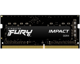 Память для ноутбука SO-DIMM DDR4 8 Gb (2666 MHz) Kingston Fury Impact (KF426S15IB/8)