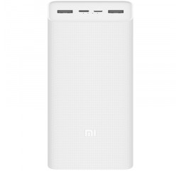 Портативный аккумулятор Xiaomi Mi Power Bank 3 30000mAh White (PB3018ZM, VXN4307CN)