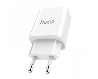 Сетевое зарядное устройство hoco C63A Victoria White