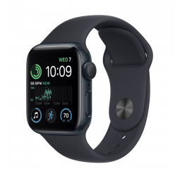 Смарт-часы Apple Watch SE 2 GPS 40mm Midnight Aluminum Case with Midnight Sport Band - S/M (MNT73)