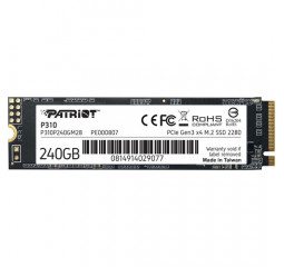 SSD накопитель 240Gb Patriot P310 (P310P240GM28)