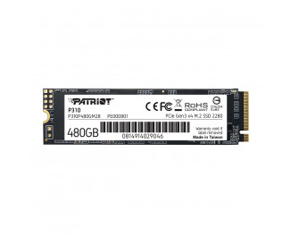 SSD накопитель 480Gb Patriot P310 (P310P480GM28)