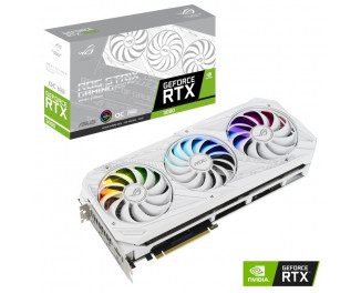 Видеокарта ASUS GeForce RTX 3090 ROG Strix Gaming OC White Edition (ROG-STRIX-RTX3090-O24G-WHITE)