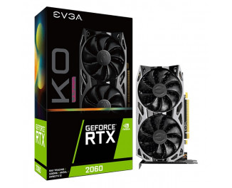 Видеокарта EVGA GeForce RTX 2060 KO Ultra Gaming (06G-P4-2068-KR)