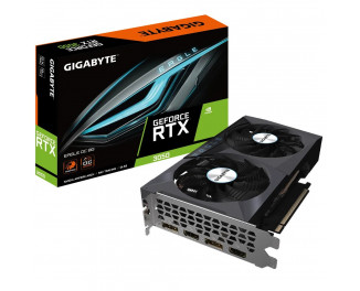 Видеокарта Gigabyte GeForce RTX 3050 EAGLE OC 8G (GV-N3050EAGLE OC-8GD)