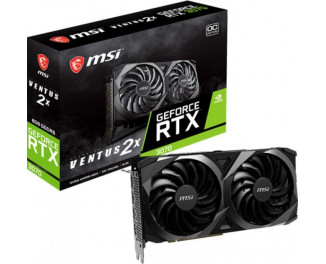 Видеокарта MSI GeForce RTX 3070 VENTUS 2X 8G OC LHR