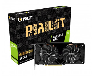 Видеокарта Palit GeForce GTX 1660 Super GamingPro OC (NE6166SS18J9-1160A-1)