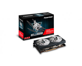 Видеокарта PowerColor Radeon RX 6650 XT Hellhound 8GB GDDR6 (AXRX 6650 XT 8GBD6-3DHL/OC)