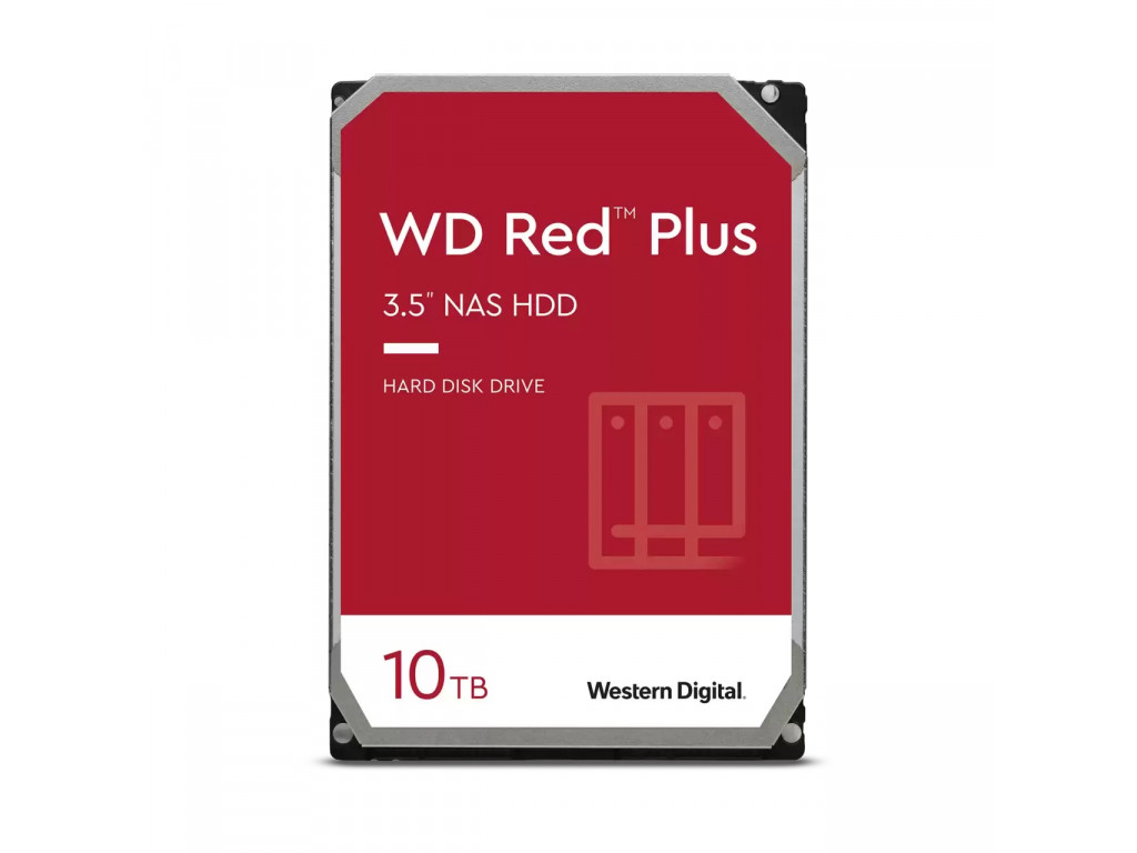 Купить в магазине Жесткий диск 10 TB WD Red Plus NAS (WD101EFBX)