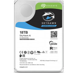 Жесткий диск 18 TB Seagate SkyHawk AI Surveillance (ST18000VE002)