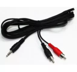 Кабель Audio mini Jack (3.5mm) > 2xRCA  Gembird 1.5m (CCA-458) Black