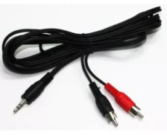 Кабель Audio mini Jack (3.5mm) > 2xRCA  Gembird 1.5m (CCA-458) Black