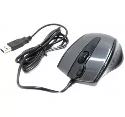 Мышь A4Tech N-500F-1 USB Glossy Grey