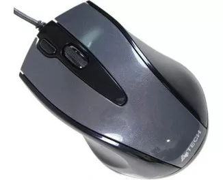 Мышь A4Tech N-500F-1 USB Glossy Grey