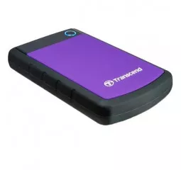 Зовнішній жорсткий диск 1TB Transcend StoreJet 25H3P (TS1TSJ25H3P)