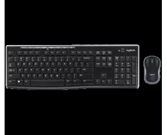Клавиатура и мышь беспроводная Logitech Cordless MK 270 (920-004518) Rus