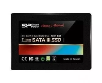 SSD накопичувач 120Gb Silicon Power Slim S55 (SP120GbSS3S55S25)