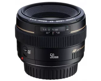 Об'єктив Canon EF 50mm F1.4 USM (2515A012) Black
