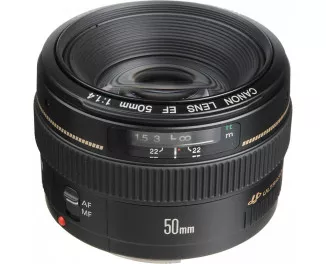Об'єктив Canon EF 50mm F1.4 USM (2515A012) Black