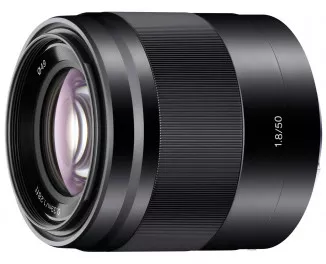 Об'єктив Sony E 50mm F1.8 OSS (SEL50F18B) Black