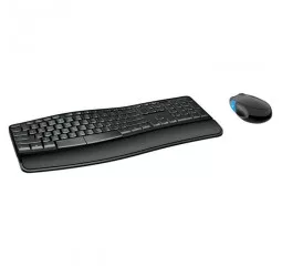Клавиатура и мышь беспроводная Microsoft Sculpt Comfort Desktop Black USB