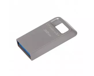 Флешка USB 3.1 32Gb Kingston DataTraveler Micro 3.1 Silver (DTMC3/32GB)