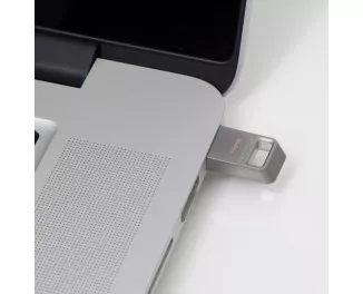 Флешка USB 3.1 64Gb Kingston DataTraveler Micro 3.1 Silver (DTMC3/64GB)