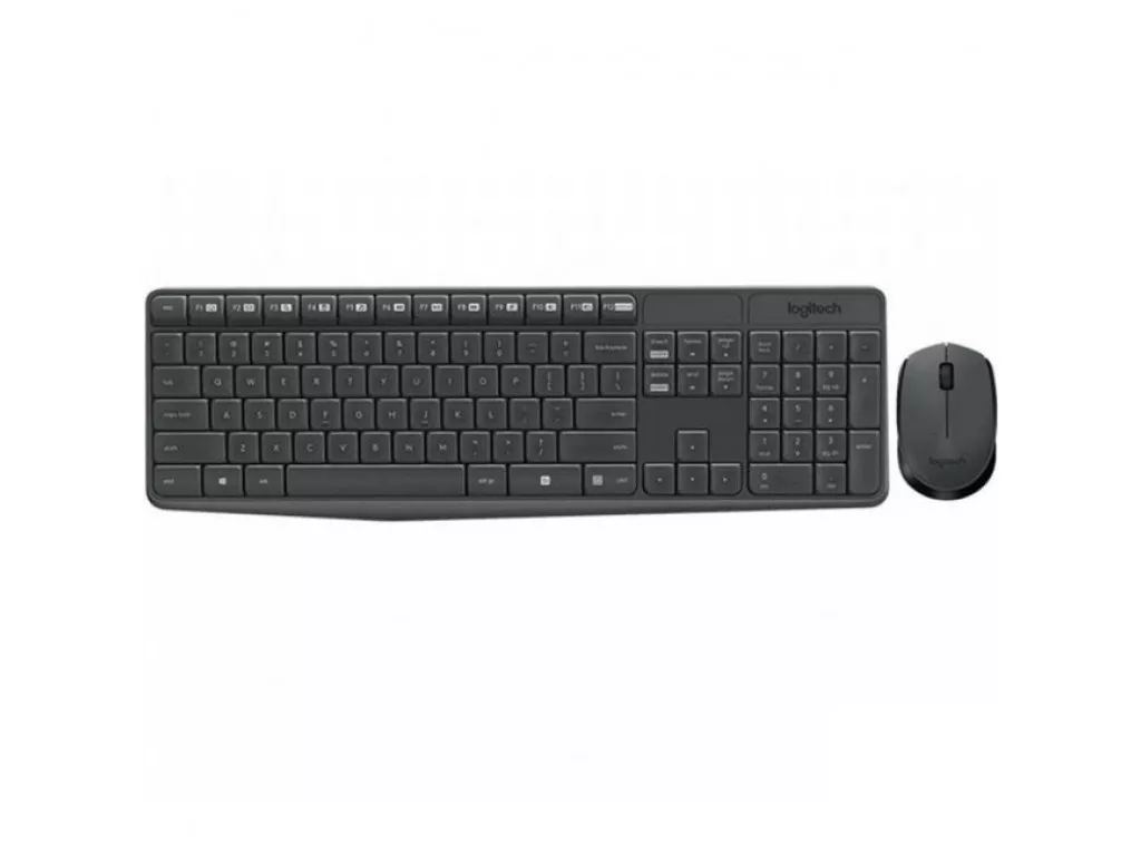 Клавиатура и мышь беспроводная Logitech Wireless MK235 Ru (920-007948)