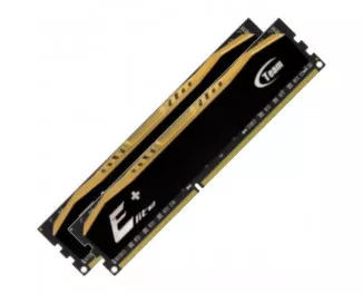 Оперативна пам'ять DDR4 16 Gb (2400 MHz) (Kit 8 Gb x 2) Team Elite Plus Black (TPD416G2400HC16DC01)