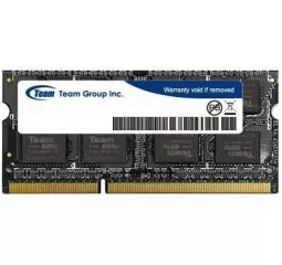 Пам'ять для ноутбука SO-DIMM DDR3 4Gb (1600MHz) Team Elite (TED34G1600C11-S01)