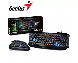 Клавіатура Genius Scorpion K215 USB Black Ukr