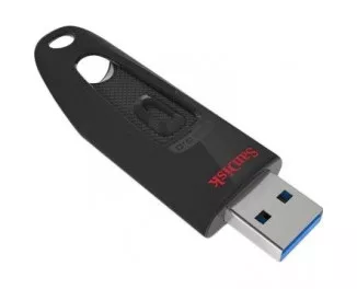 Флешка USB 3.0 64Gb SanDisk Ultra Black (SDCZ48-064G-U46)