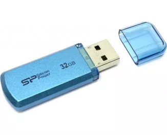 Флешка USB 2.0 32Gb Silicon Power Helios 101 Blue (SP032GBUF2101V1B)