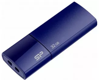 Флешка USB 2.0 32Gb Silicon Power Ultima U05 Blue (SP032GBUF2U05V1D)