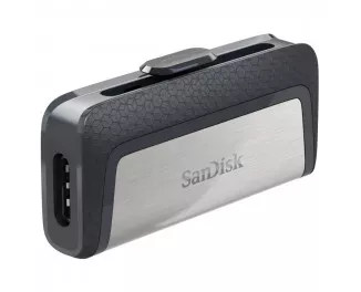 Флешка USB Type-C 128Gb SanDisk Ultra Dual Silver (SDDDC2-128G-G46)