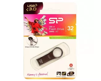 Флешка USB 3.0 32Gb Silicon Power Jewel J80 Silver (SP032GBUF3J80V1T)