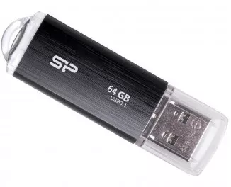 Флешка USB 3.1 64Gb Silicon Power Blaze B02 Black (SP064GBUF3B02V1K)
