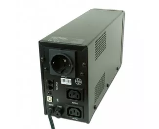 ДБЖ EnerGenie EG-UPS-032 850VA LCD, USB, IEC+Schuko