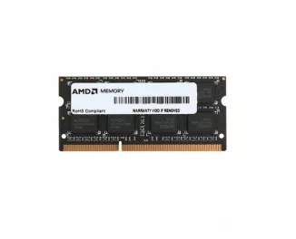 Память для ноутбука SO-DIMM DDR3 4 Gb (1600 MHz) AMD R5 Entertainment Series (R534G1601S1SL-U)