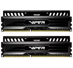 Оперативна пам'ять DDR3 16 Gb (1600 MHz) (Kit 8 Gb x 2) Patriot Viper 3 Black Mamba (PV316G160C9K)