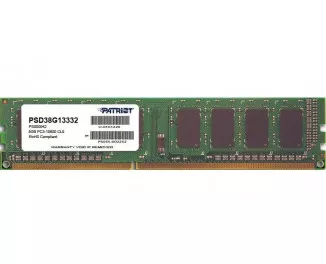 Оперативна пам'ять DDR3 8 Gb (1333 MHz) Patriot Signature Line Series (PSD38G13332)