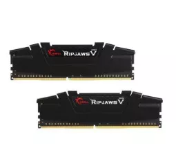 Оперативна пам'ять DDR4 16 Gb (3200 MHz) (Kit 8 Gb x 2) G.SKILL Ripjaws V Classic Black (F4-3200C16D-16GVKB)