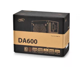 Блок питания 600W Deepcool DA600 (DP-BZ-DA600N)