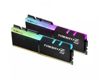 Оперативна пам'ять DDR4 16 Gb (3200 MHz) (Kit 8 Gb x 2) G.SKILL Trident Z RGB (F4-3200C16D-16GTZR)